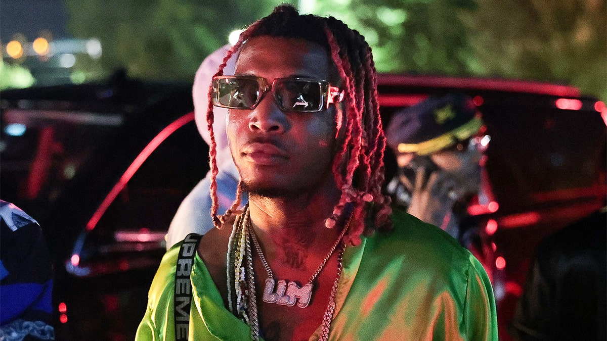 Rapper Lil Keed attends a Birthday Experience "The Playas Room" Brought to You By Gunna at Gold Room on June 12, 2021, in Atlanta. (Photo by Prince Williams/Wireimage)