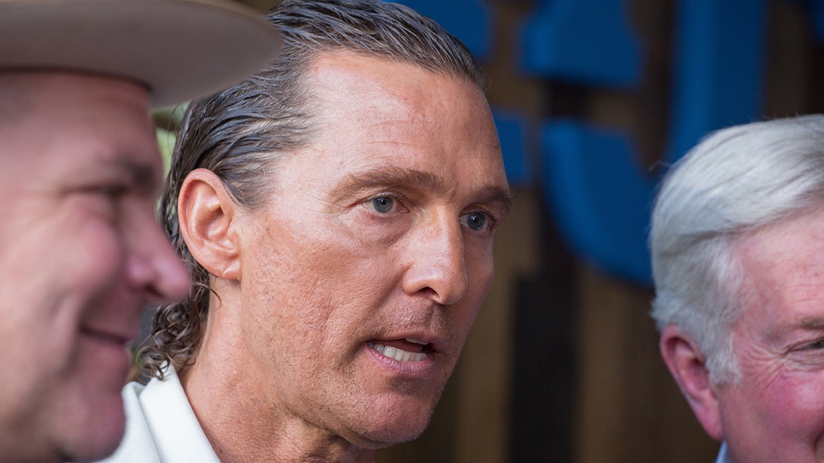 Matthew McConaughey Mack and Jack Gala in Austin Texas