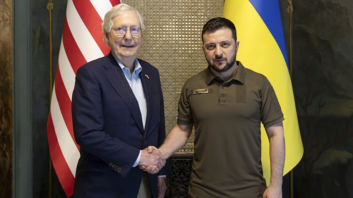 Zelenskyy and McConnell