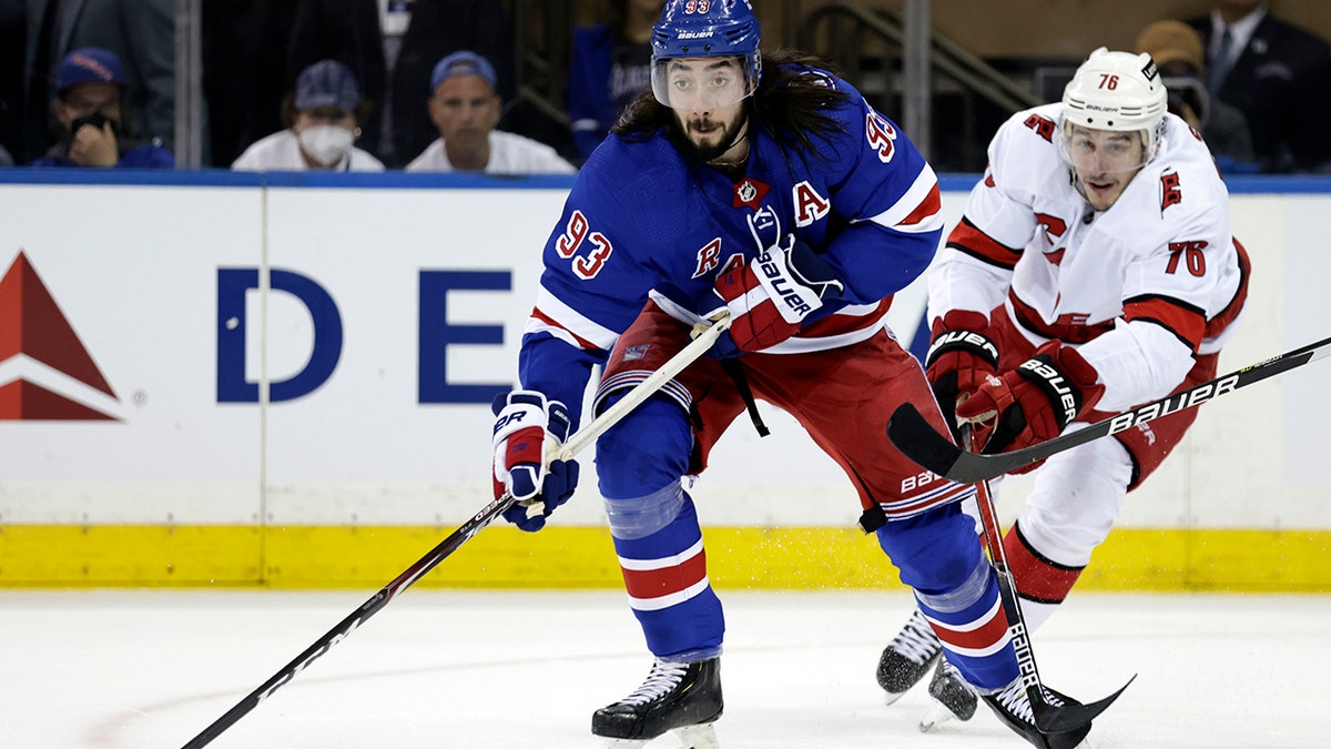 Rangers' Mika Zibanejad in Game 3