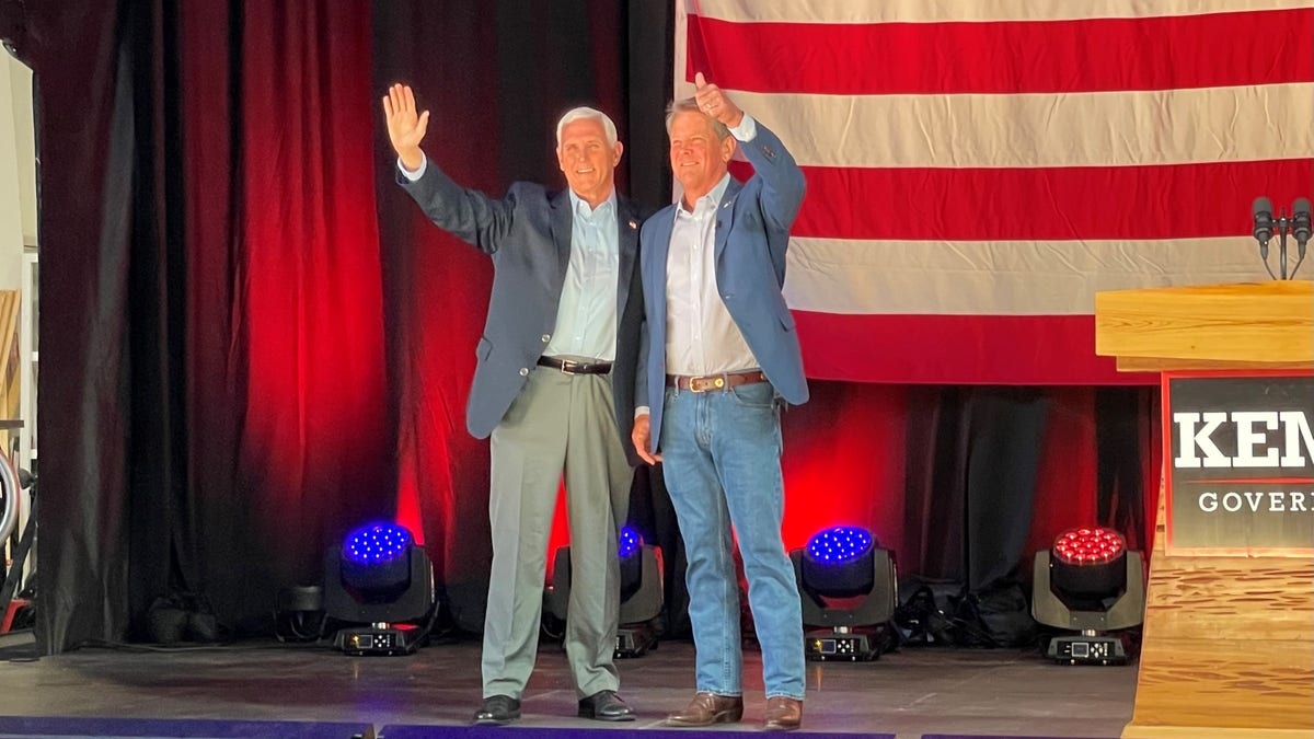 Mike Pence Brian Kemp