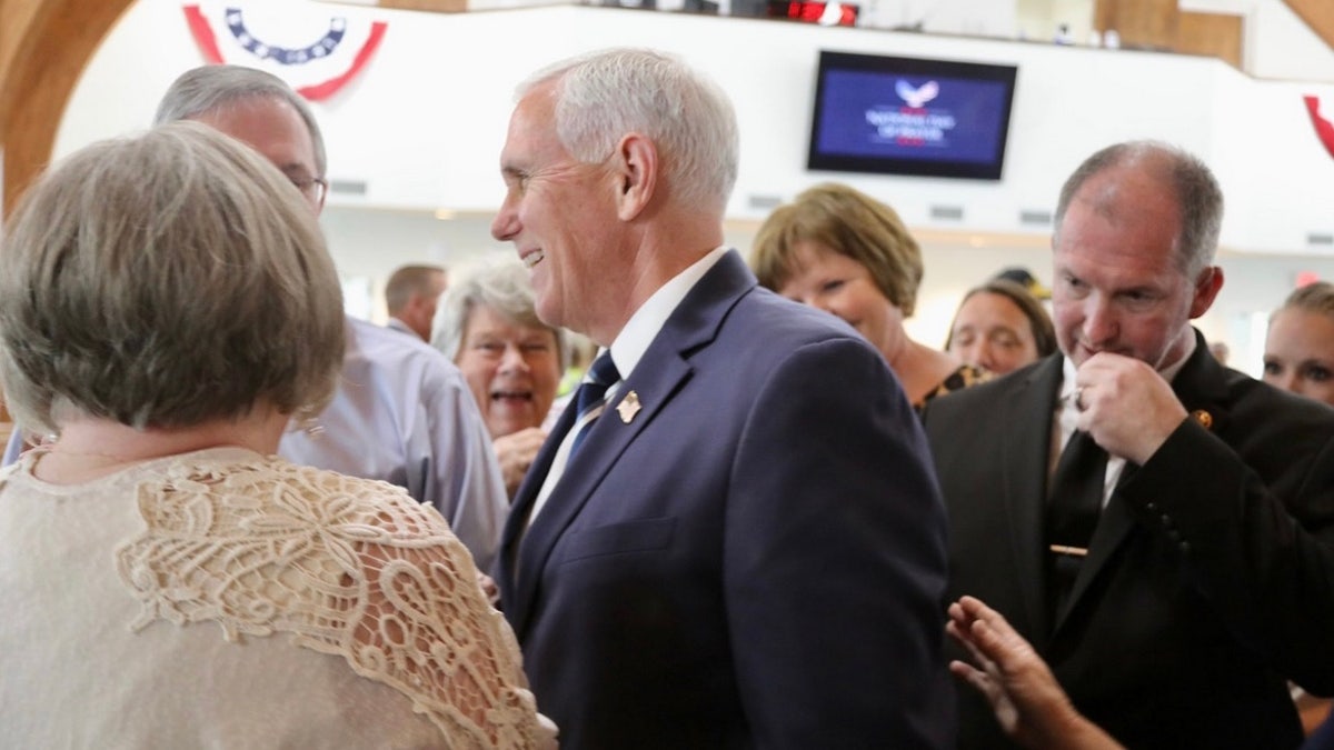 Mike Pence addresses abortion ruling in South Carolina visit