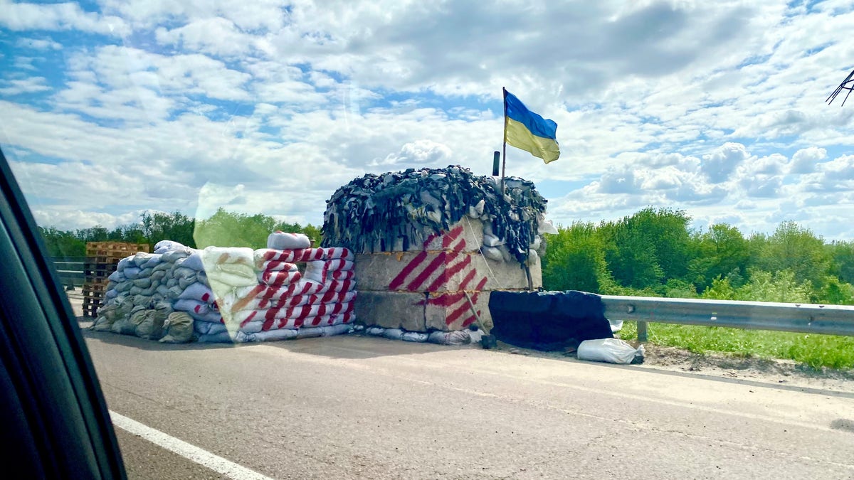 Ukrainian checkpoints