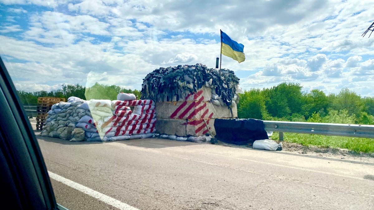 Ukrainian checkpoints