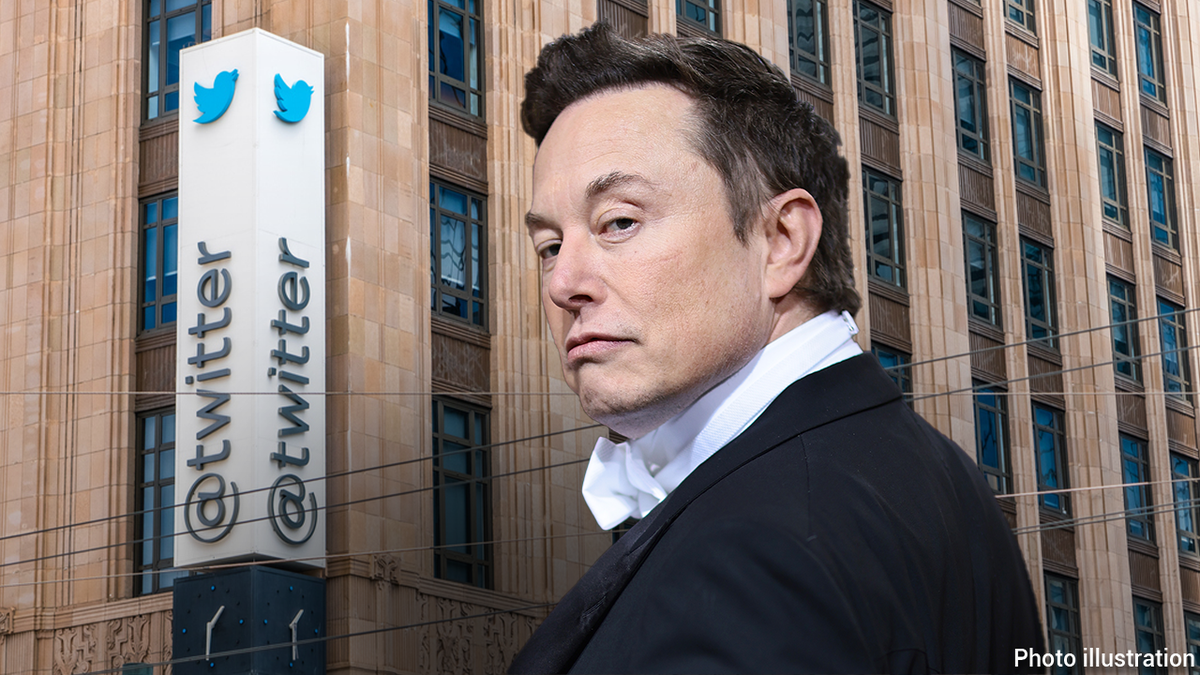 Elon Musk with Twitter