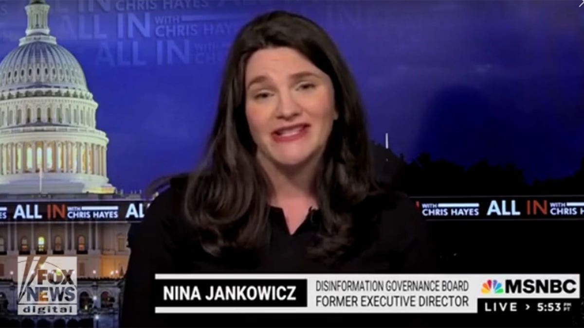 Nina Jankowicz, former executive director of the disinformation governance board, joined Chris Hayes to discuss the board's purpose.