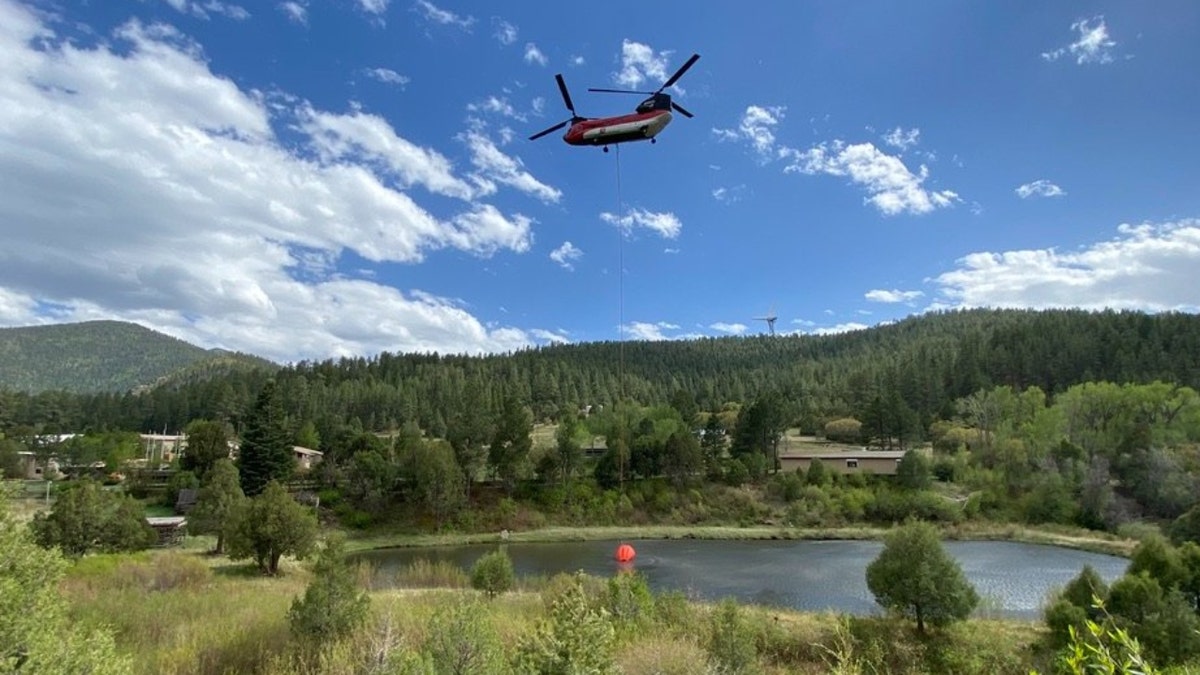 New Mexico Fire Helicopter
