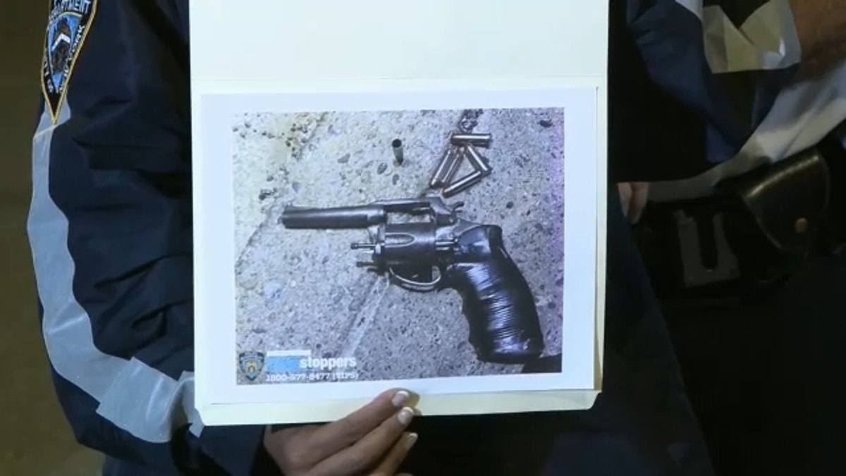 NYPD photo of weapon used to shoot EMT