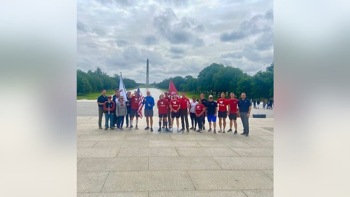 Old Glory Relay participants gather in Washington, D.C.