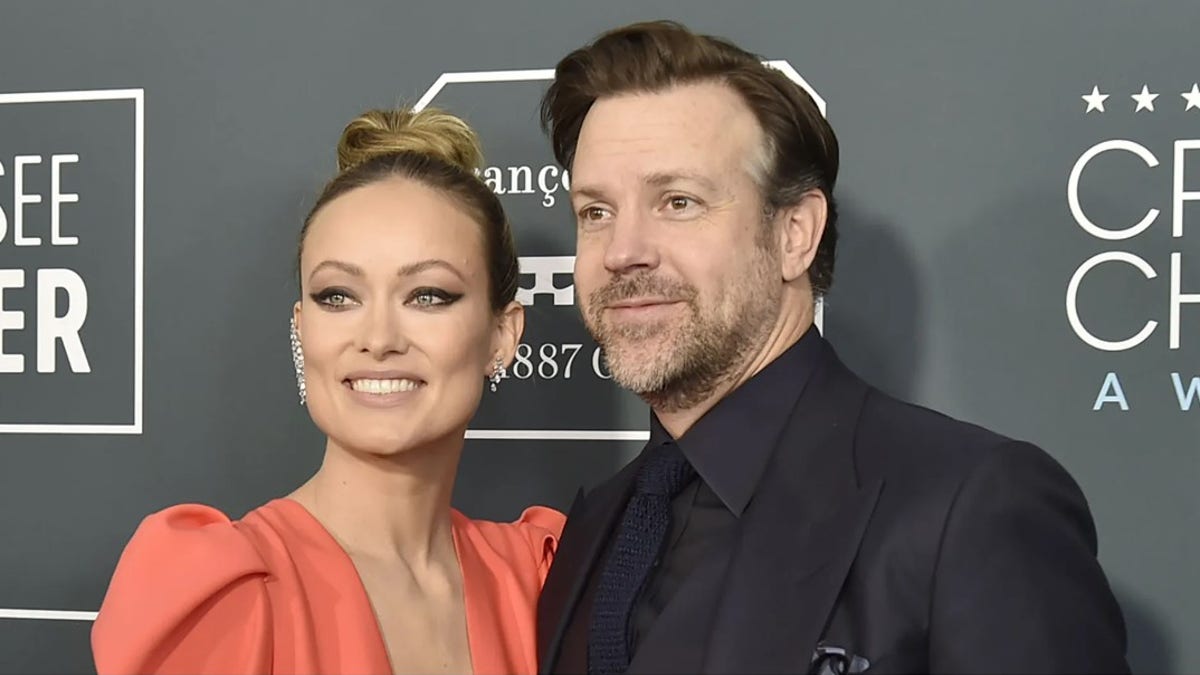 Olivia Wilde with Jason Sudeikis