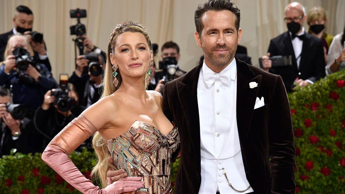 Ryan Reynolds has an adorable reaction to Blake Lively's 2022 Met Gala look