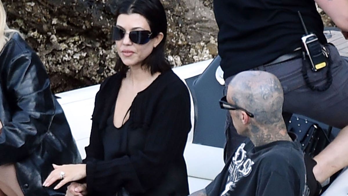 Kourtney Kardashian and Travis Barker prepare for their wedding