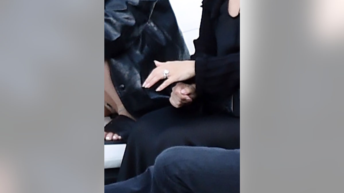 Kourtney Kardashian wears her wedding band