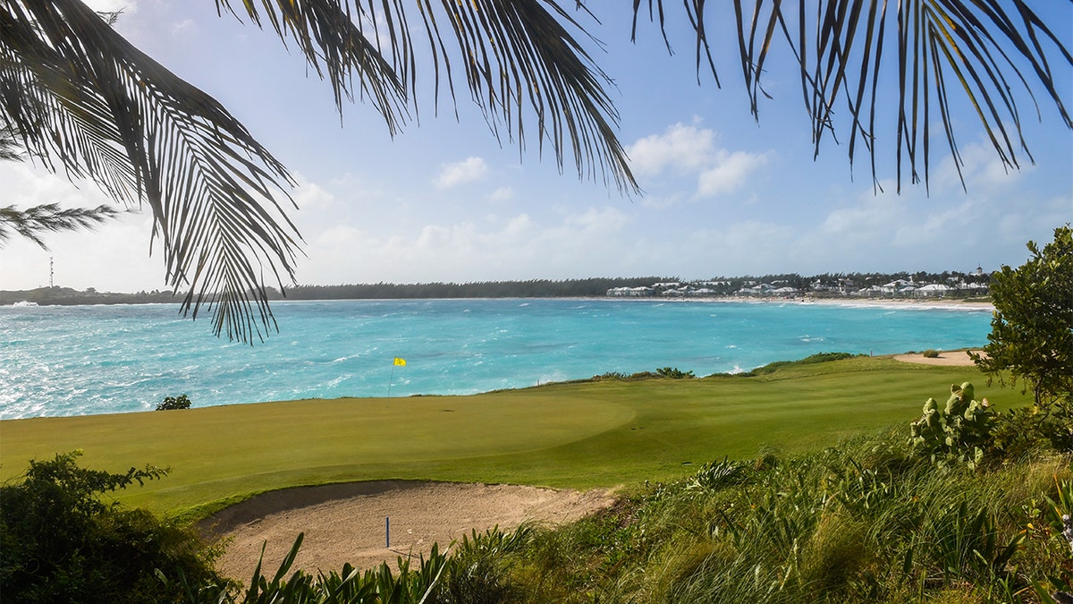 FILE - View of the 11th green during the second round of the Korn Ferry Tour's The Bahamas Great Exuma Classic at Sandals Emerald Bay golf course on Jan. 13, 2020 in Great Exuma, Bahamas. (Photo by Ben Jared/PGA TOUR via Getty Images)