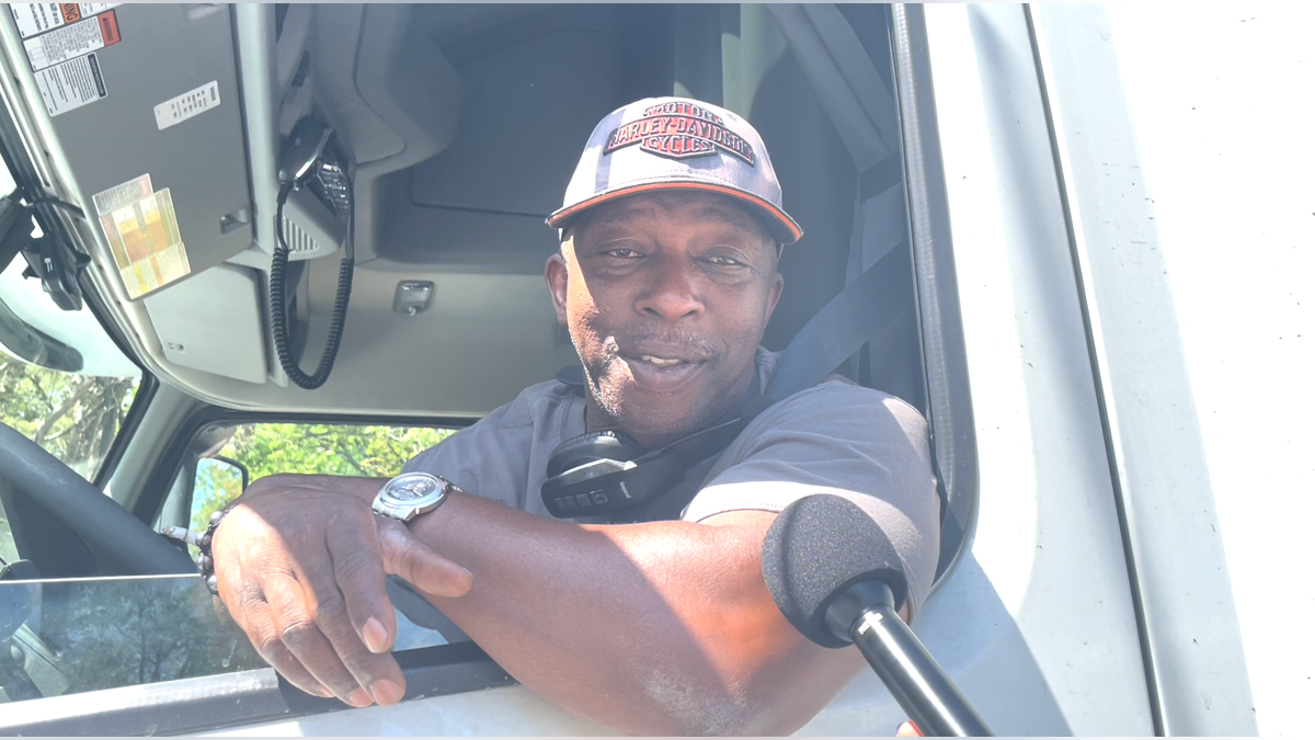 Virginia truck driver talks diesel costs