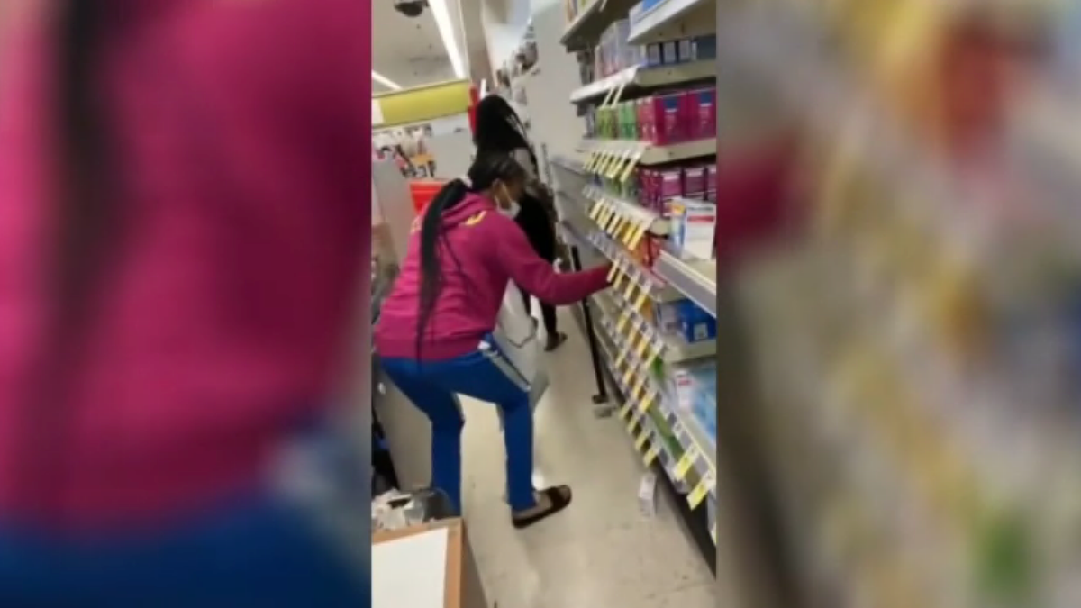 Video shows a woman allegedly stealing from a San Francisco Walgreens.