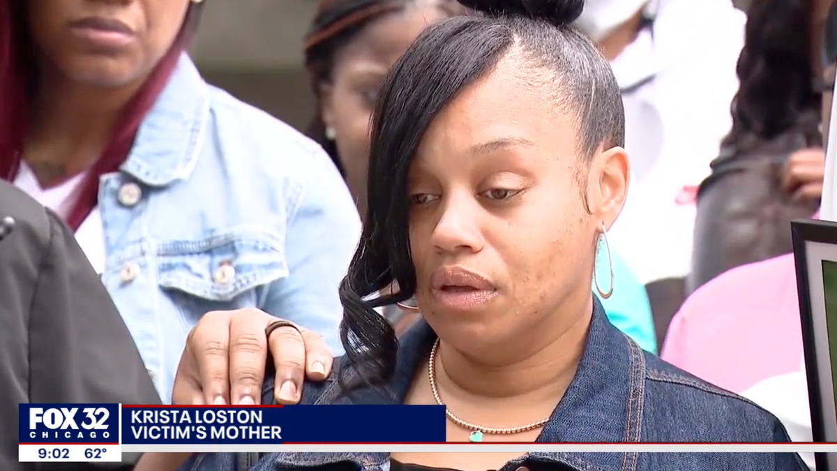 A grieving mother demands justice for her son who was shot and killed just days before Mother's Day.