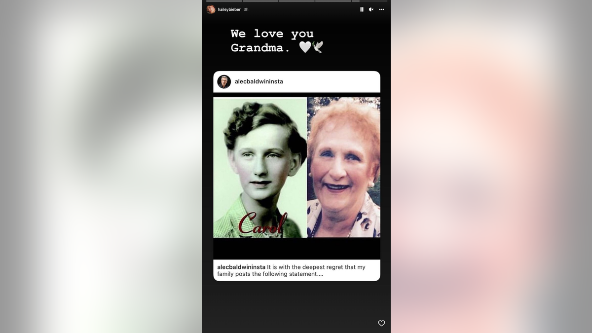 Hailey Bieber Grandmother Death