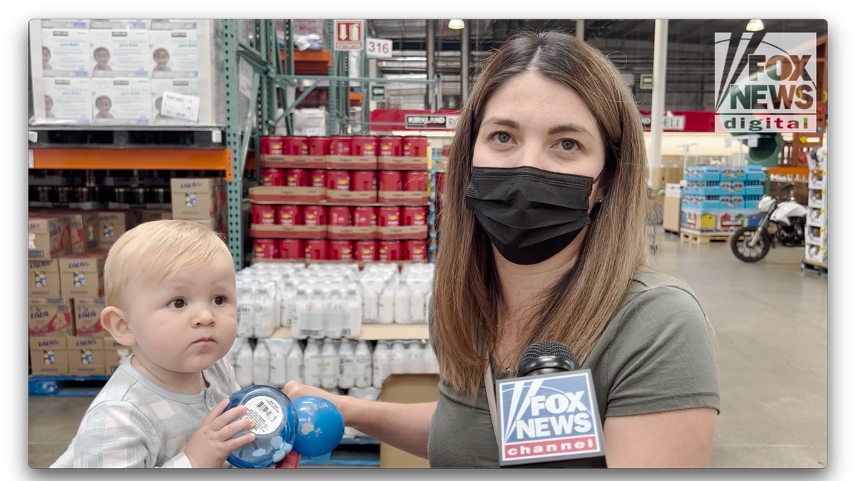 Mother discusses baby formula shortage