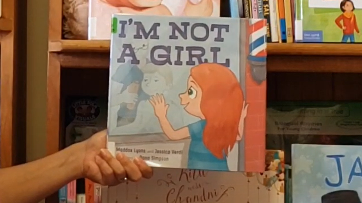 Book about a transgender child is held