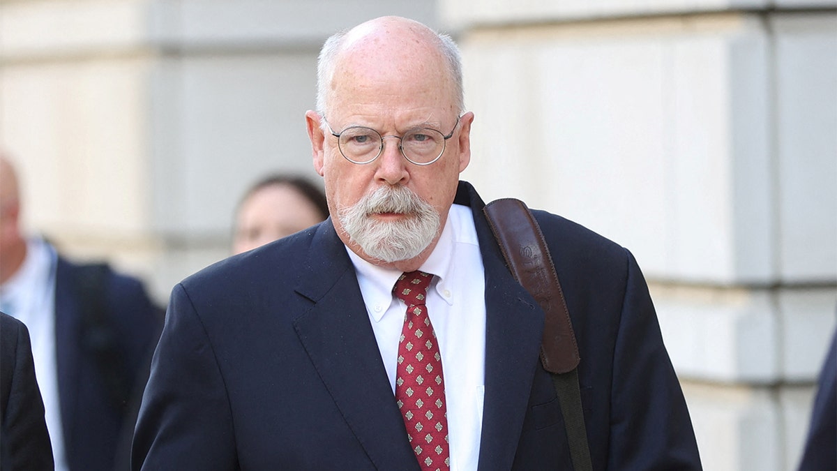 Special Counsel John Durham departs the U.S. Federal Courthouse