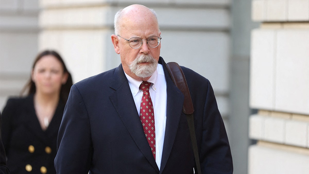 Special Counsel John Durham departs the U.S. Federal Courthouse