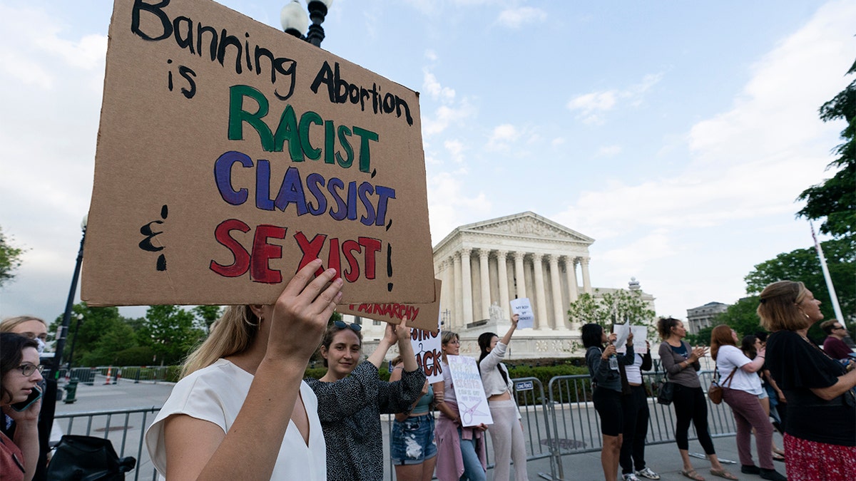 abortion protest supreme court