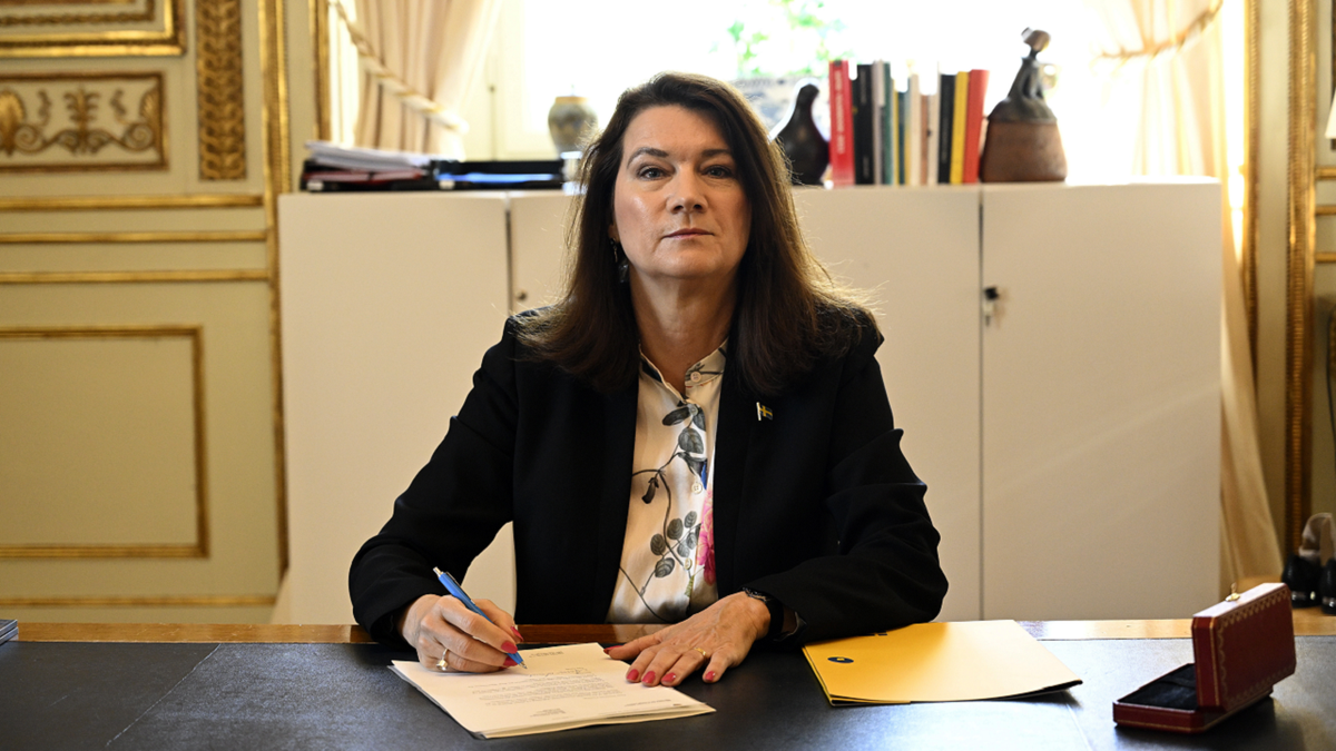 Swedish Minister of Foreign Affairs Ann Linde