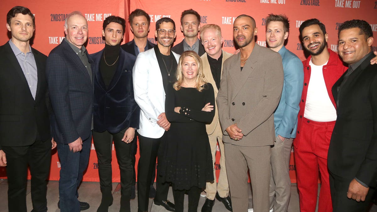 Cast of Take Me Out, Broadway