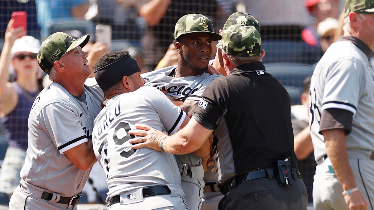 White Sox's Tim Anderson held back