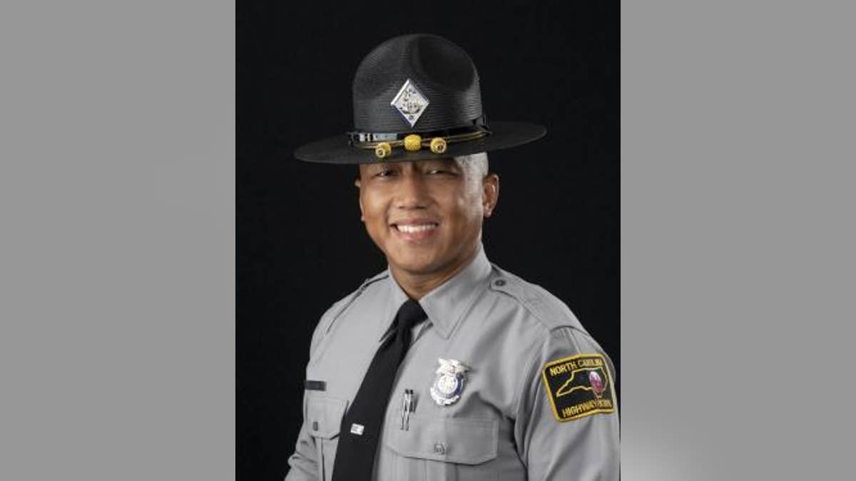 North Carolina State Highway Patrol Trooper Cody Thao used his own car to stop a suspected drunk driver from entering an interstate going the wrong way.