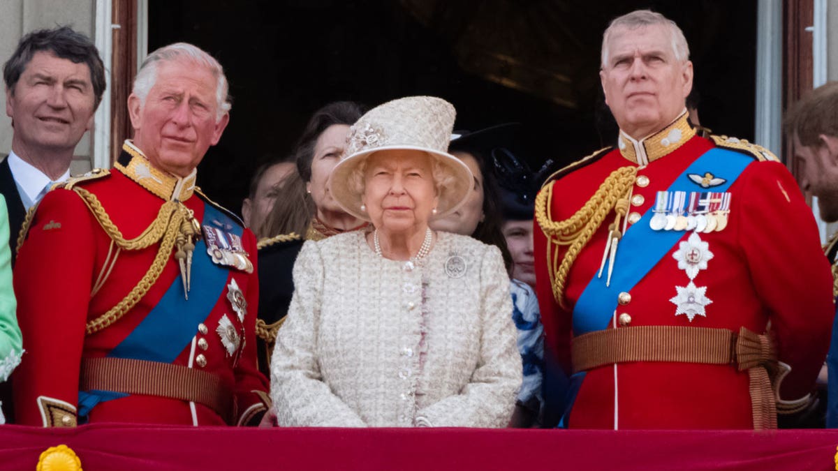 Prince Charles, Queen Elizabeth II and others at 2019's Trooping of the Colour.