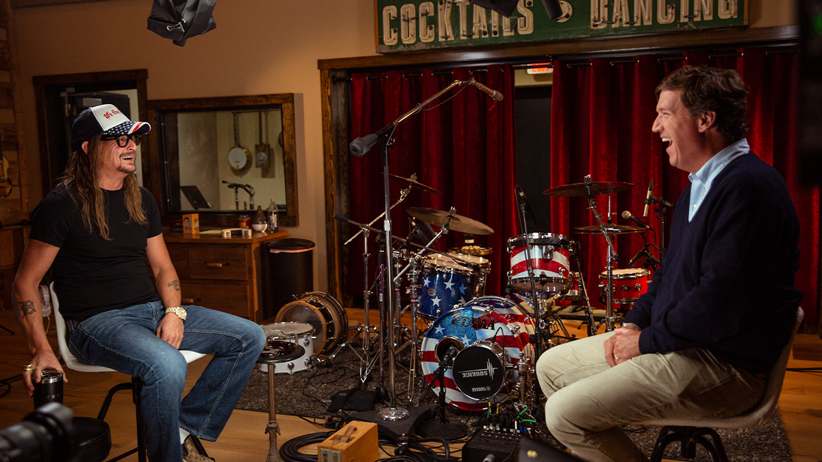 Tucker Carlson w/ Kid Rock for Fox Nation