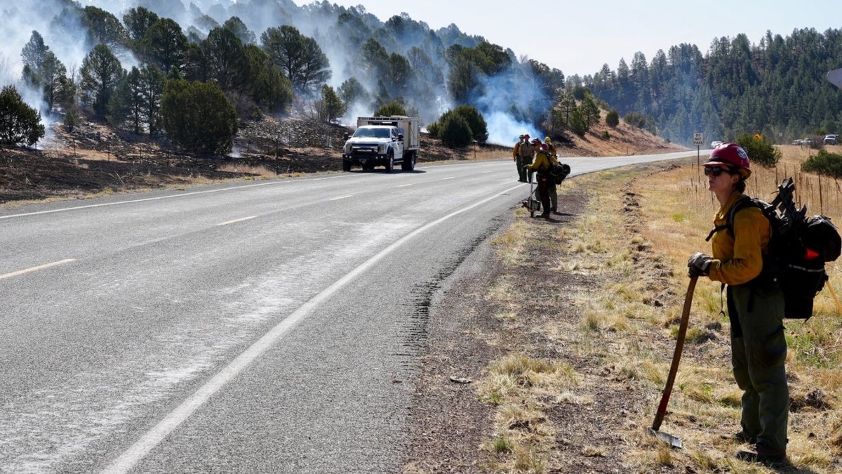 Firefighters in New Mexico