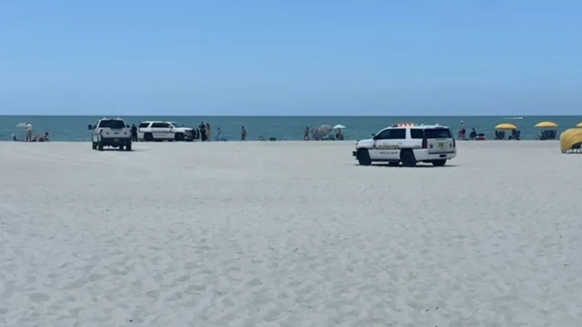 A Florida sheriff's deputy ran over a woman who was sunbathing on St. Pete Beach in Florida, according to officials.
