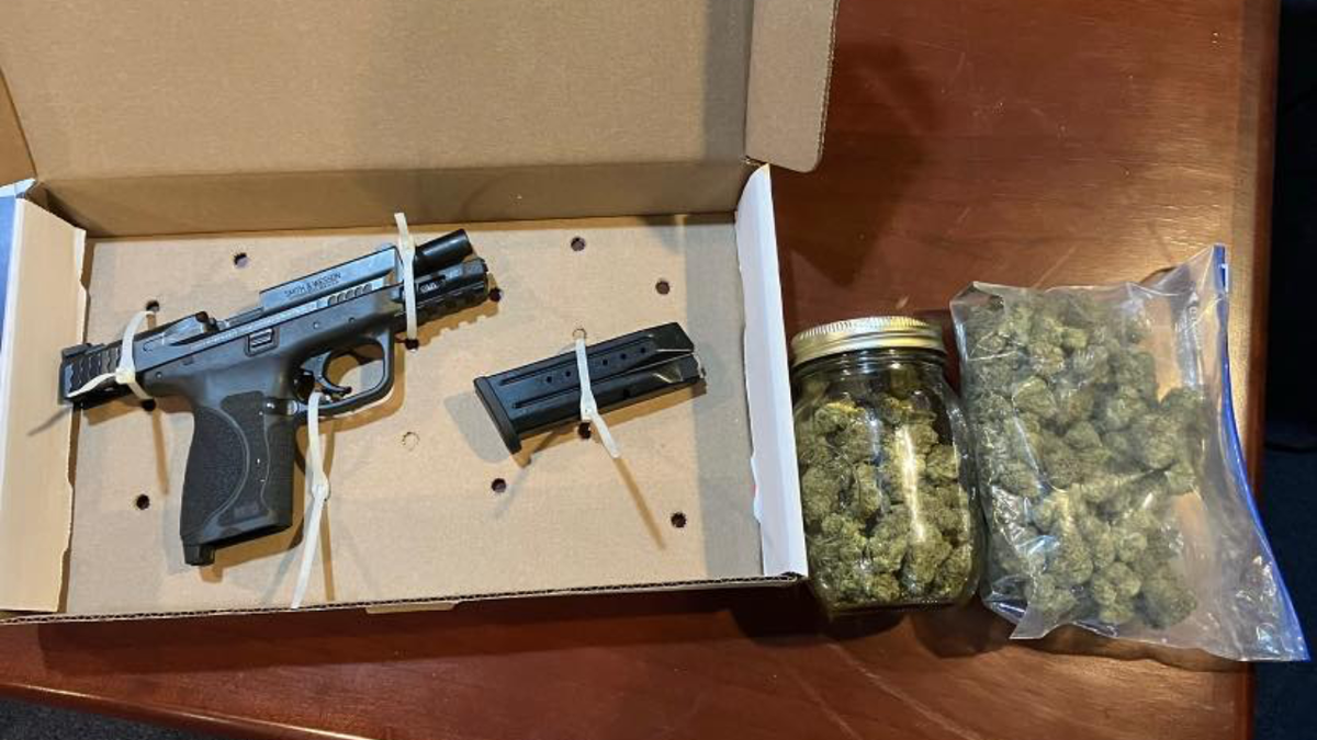 A man in South Carolina was arrested after allegedly texting a police officer by mistake in an attempt to sell a gun and marijuana.