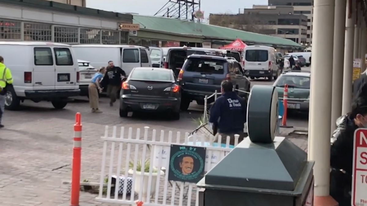 Pike Place Market Road Rage