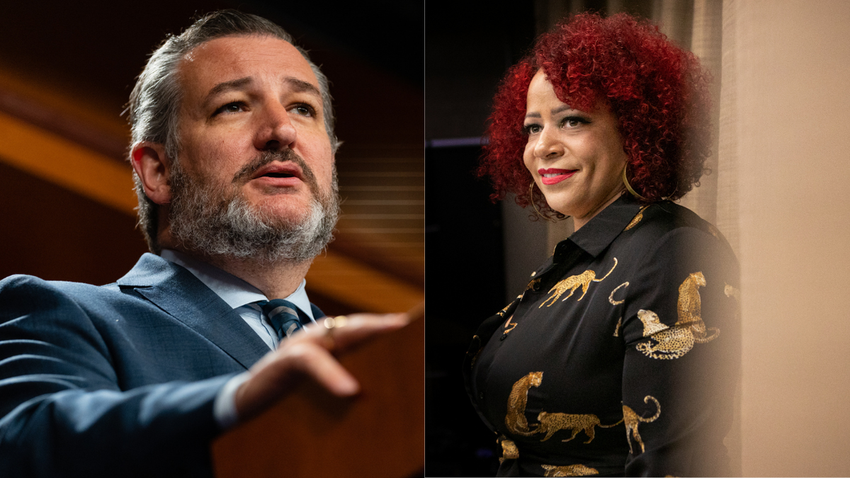 Sen. Ted Cruz and Nikole Hannah-Jones