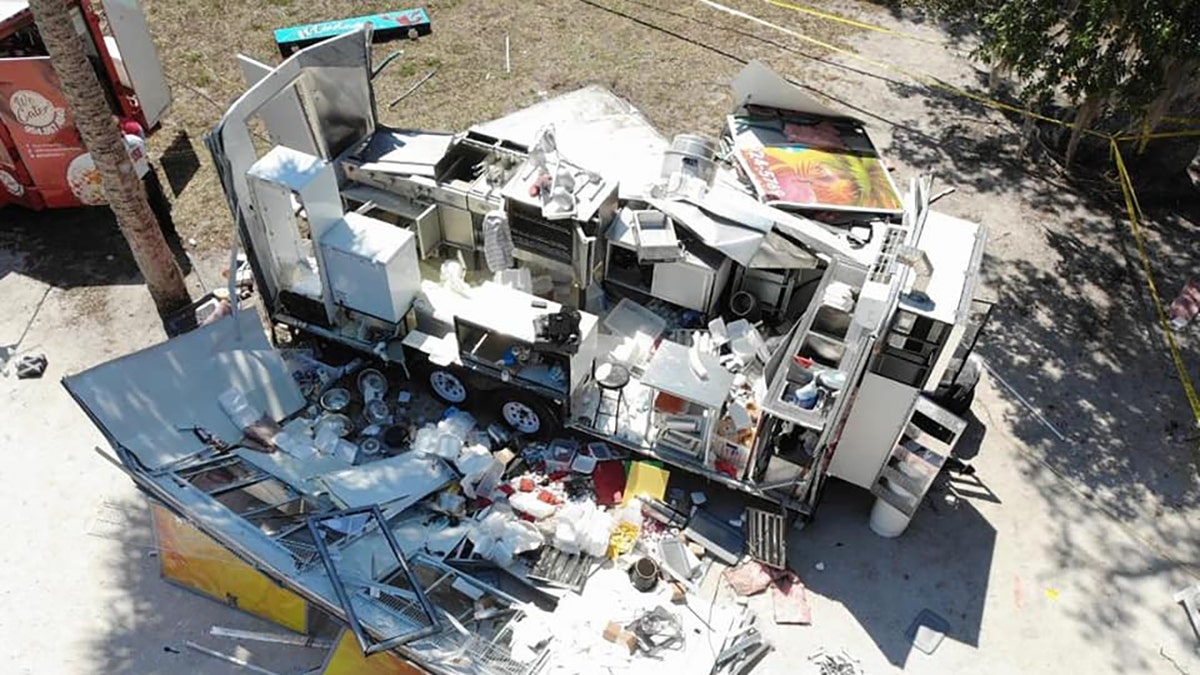 Vero Beach Seafood Festival food truck explosion