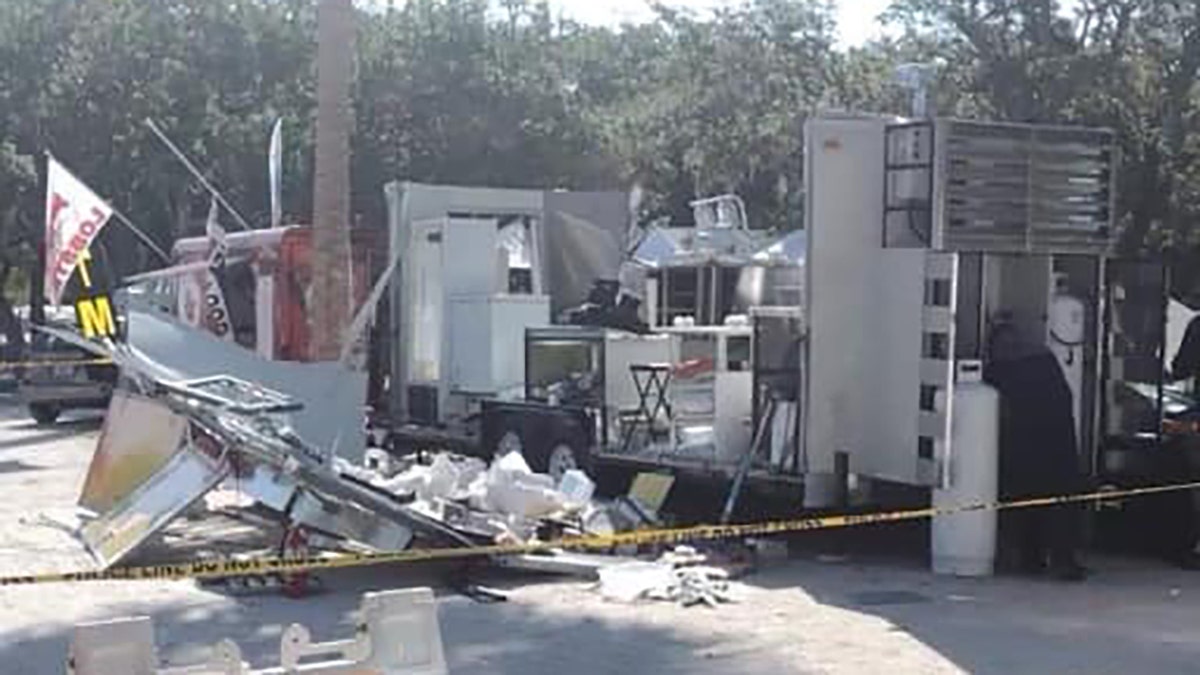 Vero Beach Seafood Festival food truck explosion