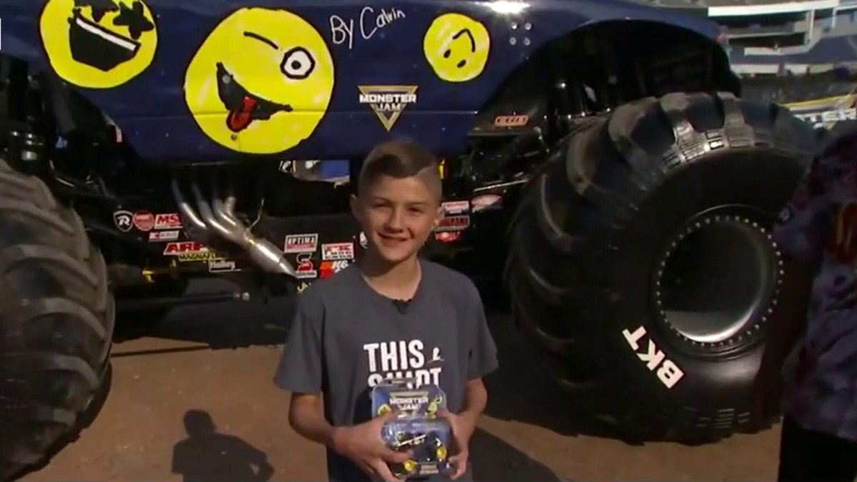 monster jam monster truck st judes patient