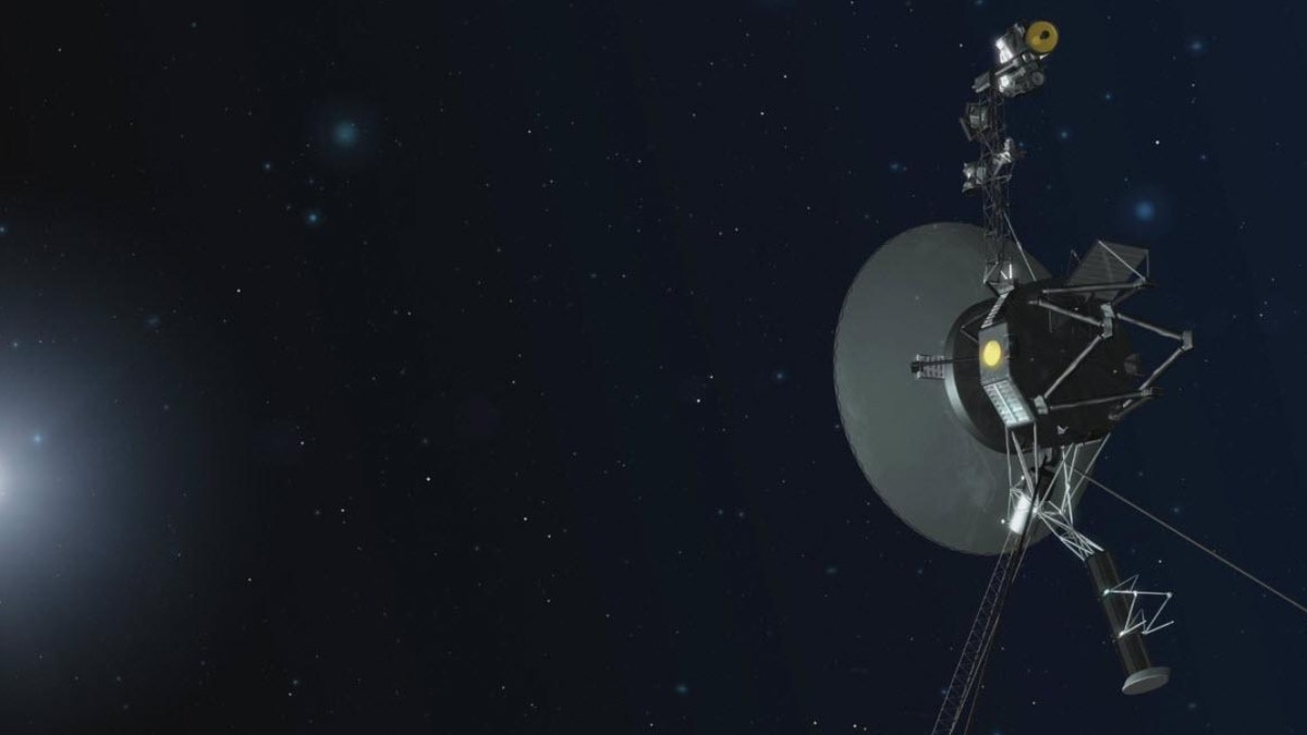 One of NASA's twin Voyager spacecraft