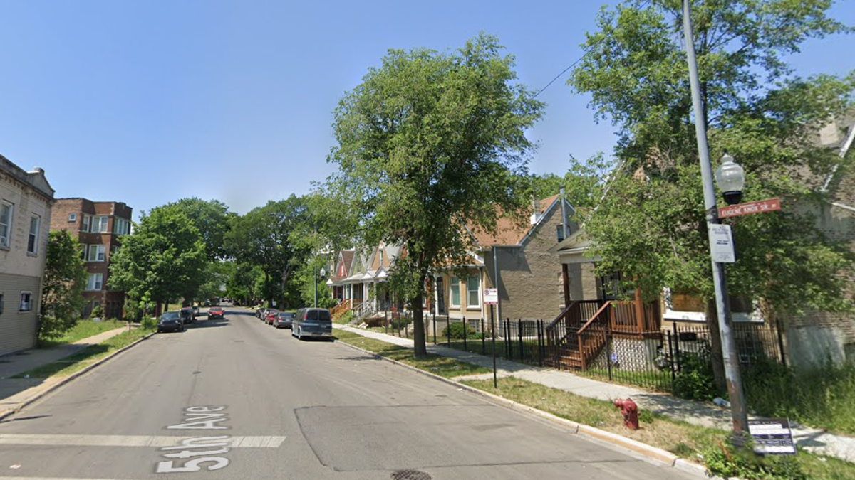 In the early morning hours of Saturday, around 2 a.m., a 17-year-old male victim was walking on the sidewalk in the 4100 block of West Fifth Avenue between Garfield Park and Homan Square.