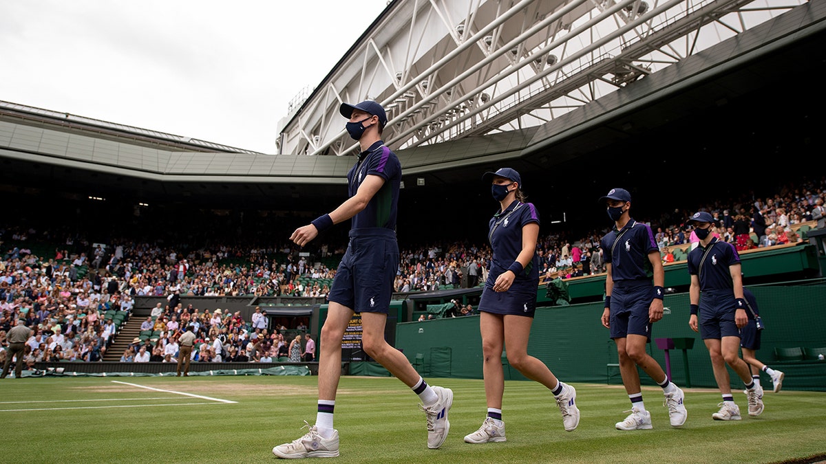 Wimbledon ball crew in England