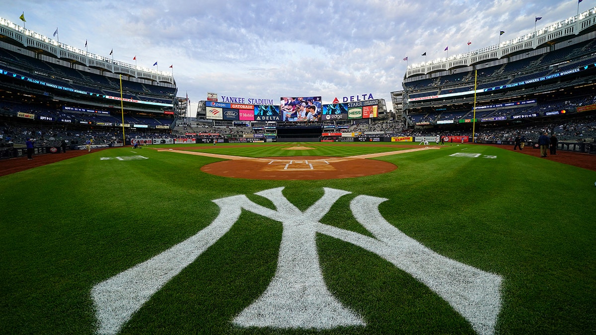 Yankee Stadium before a game