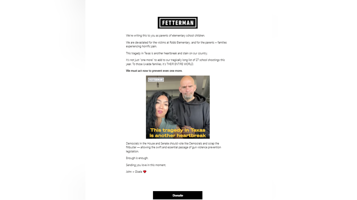 John Fetterman gun control