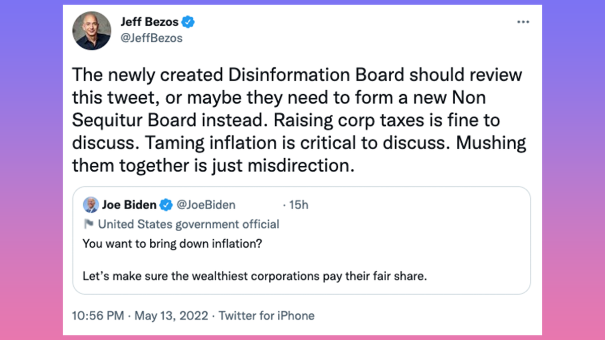 Bezos slams Joe