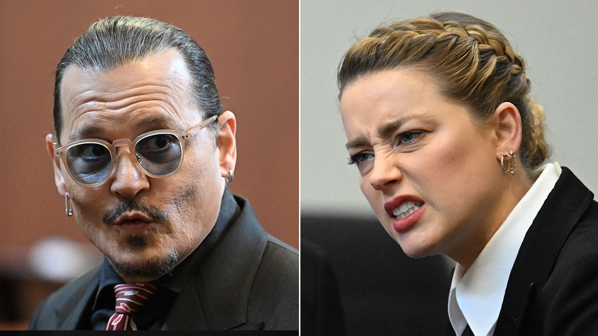 Johnny Depp Amber Heard in Fairfax County Circuit Court