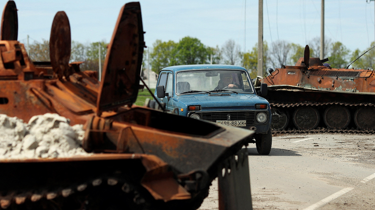 Russian military vehicles