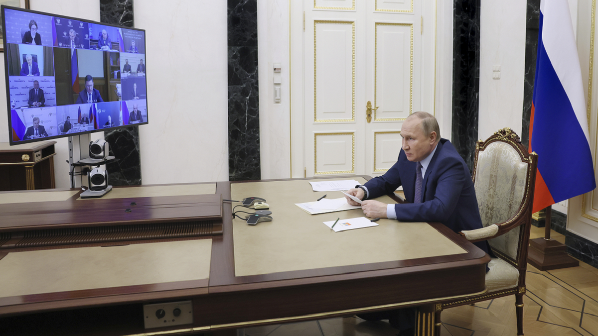 Russian President Vladimir Putin Moscow meeting